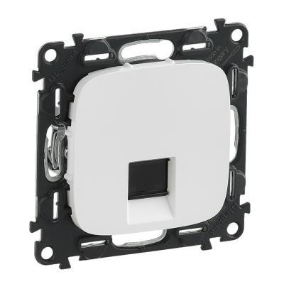 Информационная розетка RJ45 Legrand Valena Allure белая 753740