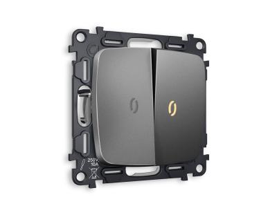 Комплект механизма выключателя Ambrella Volt MO MO654010