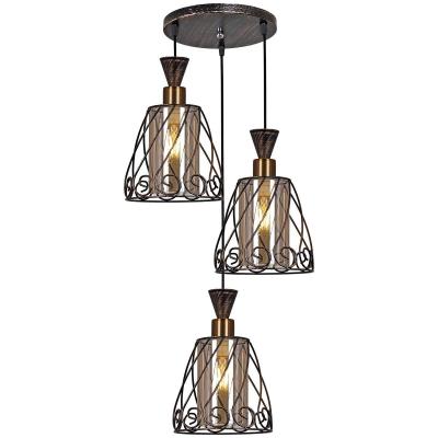 Подвесная люстра Reluce 3609 03609-0.4-03 BK+GD