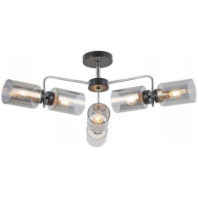 Люстра потолочная на штанге Illumico IL8249 IL8249-6COU-79 BK CR