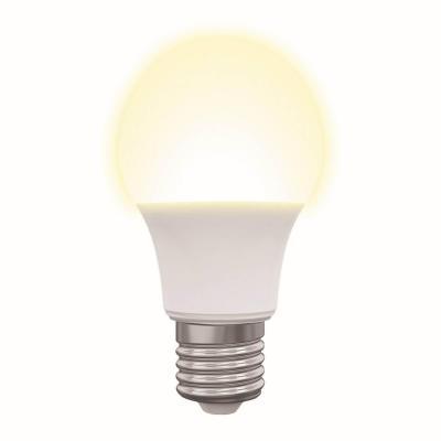 Лампа светодиодная (UL-00005619) Volpe E27 7W 3000K матовая LED-A60-7W/3000K/E27/FR/NR
