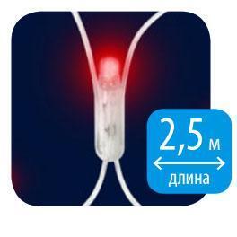 Сетка светодиодная 250x200см красная (07940) Uniel ULD-N2520-240/DTA RED IP20
