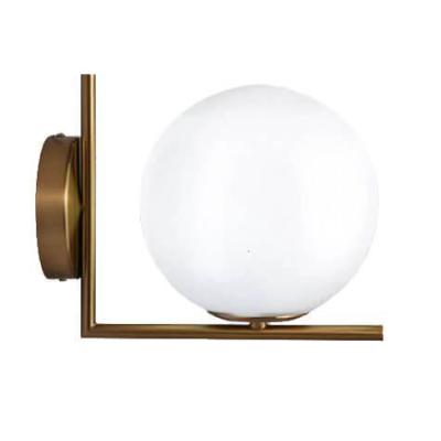 Бра (настенный светильник) Italline Bolla Bolla AP 6212/200 brass