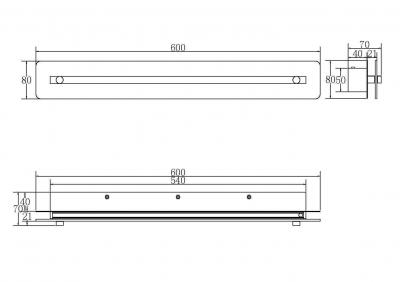 Настенный светильник (бра) Maytoni Pendant P091WL-L13CH3K