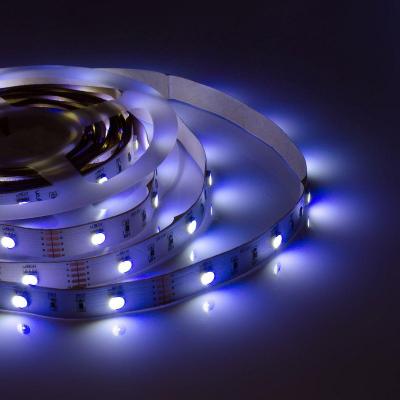 (5 м.) Светодиодная лента Apeyron 7,2W/m 30LED/m 5050SMD разноцветная/холодный белый 5M 00-100