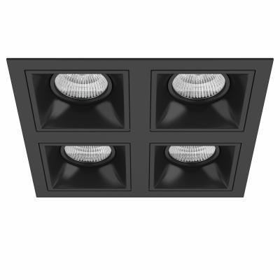 Комплект из светильников и рамки DOMINO Domino Lightstar D54707070707