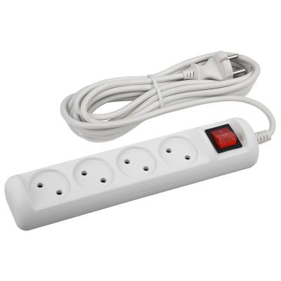 Удлинитель 4гн 5м б/з ЭРА U U-4s-5m-2x1