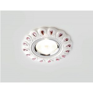 Ambrella D5540 W/PI Дизайн точечный светильник (встраиваемый)