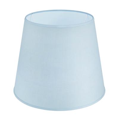 Абажур для настольной лампы 28 см E27 светло-голубой Razsvet RZ-2028-1-51