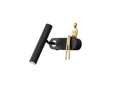 Настенный светильник Arte Lamp Albert A2173AP-1BK