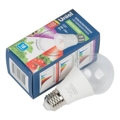 Лампа светодиодная Uniel Multiplant LED-A60-10W/SPM3/E27/CL PLP35WH Multiplant