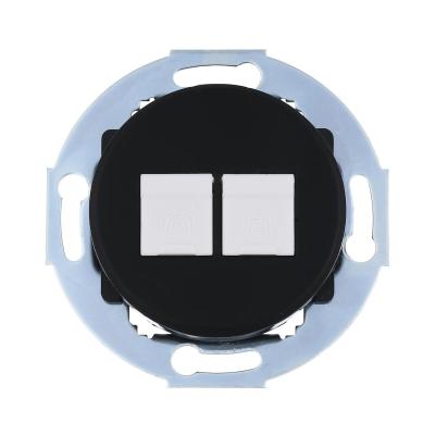 Розетка телефонная 2хRJ-12 с накладкой LK Studio Vintage 885908-1