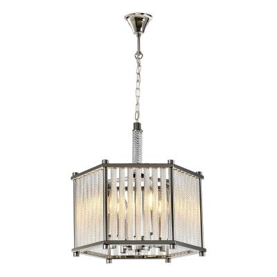 Подвесная люстра iLamp Rich P9509-4 NIC Подвесная люстра iLamp Rich P9509-4 NIC