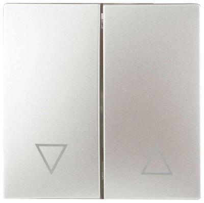 Лицевая панель выключателя двухклавишного ЭРА Эра12 12-6203-15