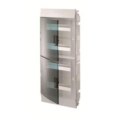 Бокс в нишу Mistral41 48М зеленая прозрачная дверь (c клемм) ABB 1SLM004101A1208