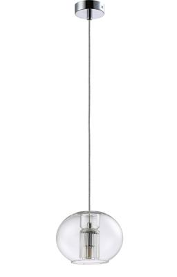 Подвесной светильник Crystal Lux BELEZA BELEZA SP1 E CHROME Подвесной светильник Crystal Lux BELEZA BELEZA SP1 E CHROME