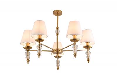 Люстра на штранге Freya Crystal FR1009CL-05BS