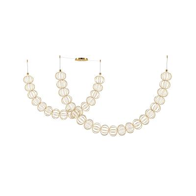 Подвесной светильник Maytoni Golden Cage MOD216PL-L55G3K Подвесной светильник Maytoni Golden Cage MOD216PL-L55G3K