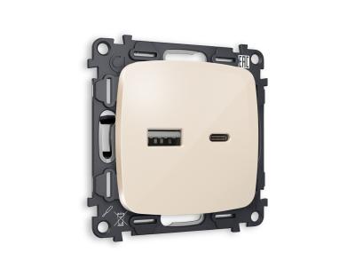 Комплект механизма розетки Ambrella Volt MO MO311010