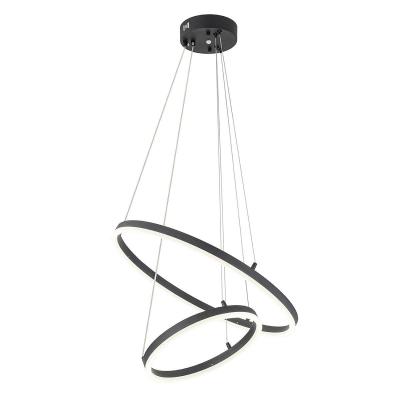 Подвесная светодиодная люстра Escada Void 10254/2LED Black APP Подвесная светодиодная люстра Escada Void 10254/2LED Black APP