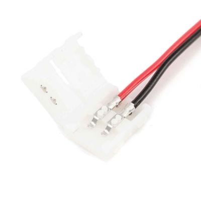 Коннектор для одноцветной светодиодной ленты 3528/2835 Apeyron 12/24V (2 шт.) 09-01 Коннектор для одноцветной светодиодной ленты 3528/2835 Apeyron 12/24V (2 шт.) 09-01