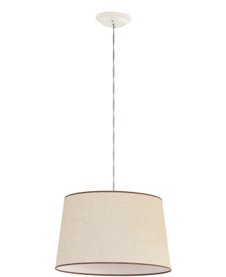 Подвесной светильник на 1 лампу 50 см бледно-коричневый Razsvet RZ-P1-4250-2-13