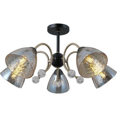 Потолочная люстра на штанге Illumico IL0230-5CSQ-29 BK AB