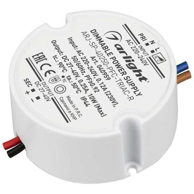 Драйвер Arlight ARJ-SP-40250-PFC-Triac-R 27-40V 10W IP44 0,25A 040959 Драйвер Arlight ARJ-SP-40250-PFC-Triac-R 27-40V 10W IP44 0,25A 040959