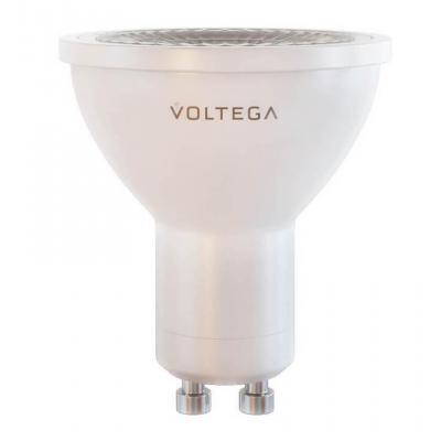 Лампа светодиодная Voltega GU10 7W 2800К прозрачная 7060