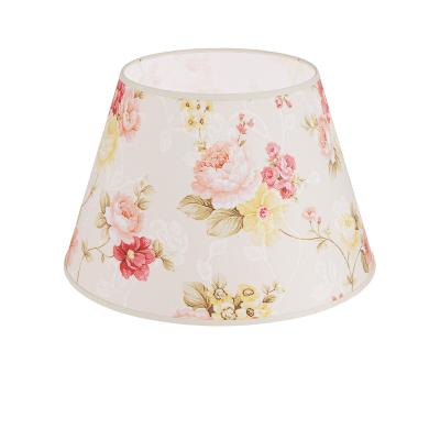 Абажур для светильника 33 см E27 цветочный узор Razsvet RZ-2033-1-32