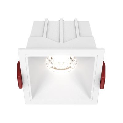 Встраиваемый светильник Maytoni Downlight DL043-01-10W4K-SQ-W