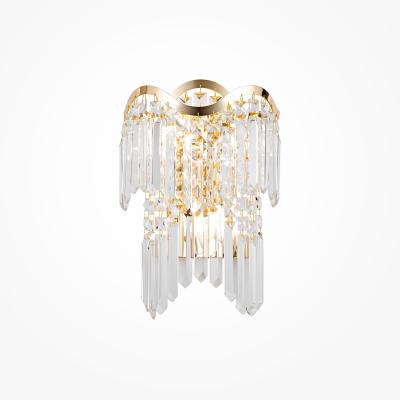 Настенный светильник (бра) Maytoni Diamant Crystal DIA201WL-02G Настенный светильник (бра) Maytoni Diamant Crystal DIA201WL-02G