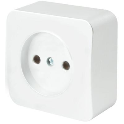 Розетка 2P Stekker София белый 49301