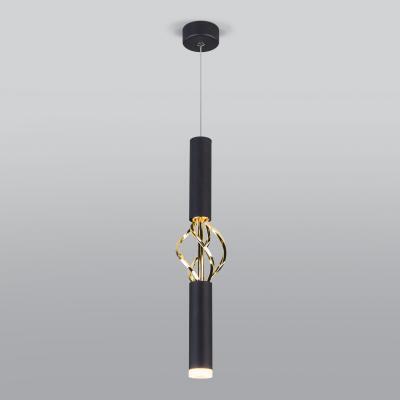 Подвесной светодиодный светильник 50191/1 LED черный/золото Подвесной светодиодный светильник 50191/1 LED черный/золото