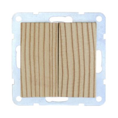 Выключатель двухклавишный LK Studio LK60 861125-1