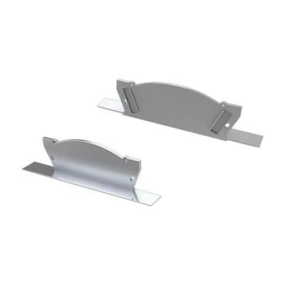 (2 шт.) Набор заглушек Arlight ALM-ARC-Double серая с отверстием 026795