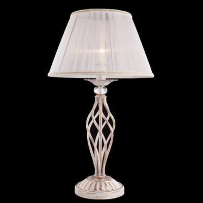 Настольная лампа Eurosvet 01002/1 белый с золотом Настольная лампа Eurosvet 01002/1 белый с золотом