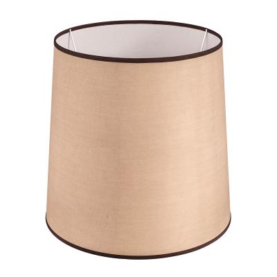 Абажур для настольной лампы 28 см E27 светло-коричневый Razsvet RZ-2328-1-12