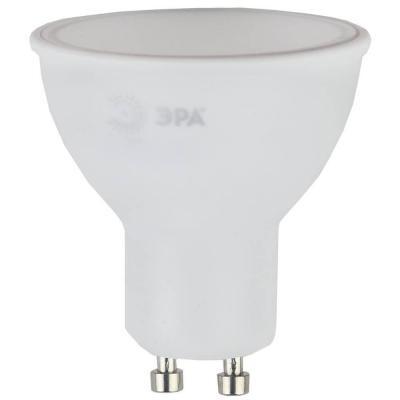 Лампа светодиодная ЭРА GU10 6W 2700K матовая LED MR16-6W-827-GU10 Б0020543 Лампа светодиодная ЭРА GU10 6W 2700K матовая LED MR16-6W-827-GU10 Б0020543
