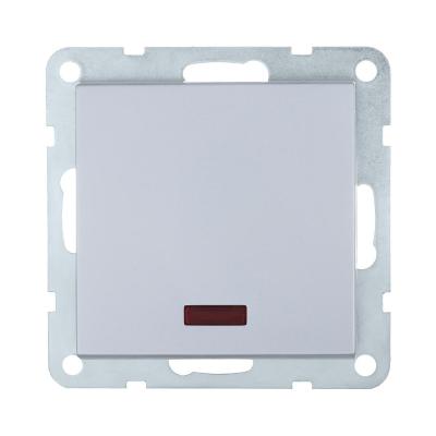 Переключатель одноклавишный на 2 направления, c индикатором LK Studio LK80 840403-1