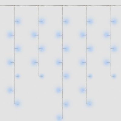 Уличная светодиодная Гирлянда Feron Занавес 230V синий без мерцания CL24 41628