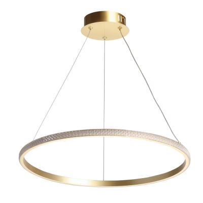 Подвесная с кольцами люстра (Пульт) De Markt Оскар 510012401