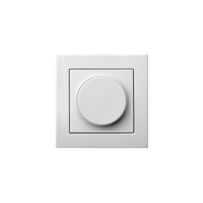 Диммер поворотно-нажимной Liregus Epsilon белый 28-014 Диммер поворотно-нажимной Liregus Epsilon белый 28-014
