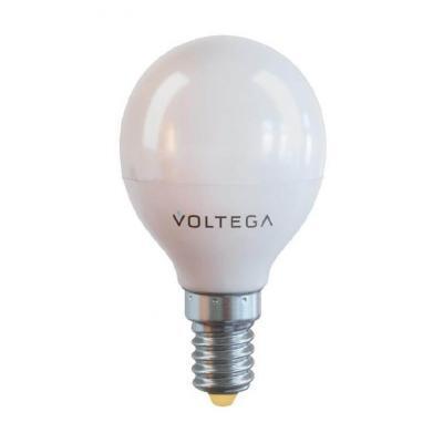 Лампа светодиодная Voltega E14 7W 2800К матовая VG2-G45E14warm7W 7054 Лампа светодиодная Voltega E14 7W 2800К матовая VG2-G45E14warm7W 7054