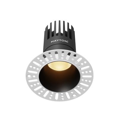 Встраиваемый светильник Maytoni Downlight DL122-15W-2.7K-TRS-B