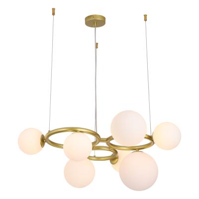 Подвесная люстра Lussole Downey LSP-8804 Подвесная люстра Lussole Downey LSP-8804