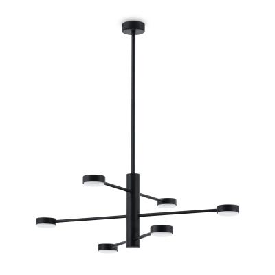 Потолочная люстра Freya Tactic FR5363CL-06B Потолочная люстра Freya Tactic FR5363CL-06B