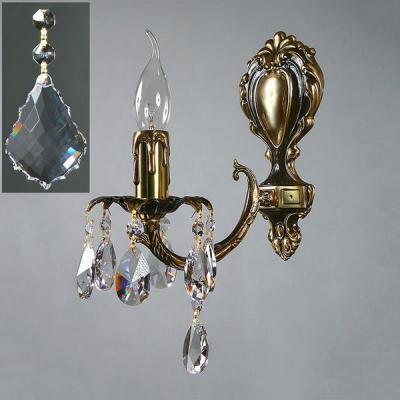 Ambiente 2226/1 PB New Leaf BENISA бра (настенный светильник, хрустальный)