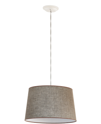 Подвесной светильник на 1 лампу 50 см серо-коричневый Razsvet RZ-P1-4250-2-14