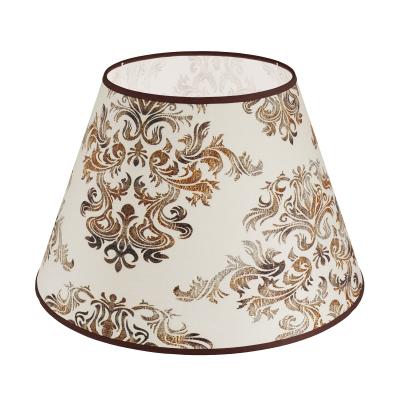 Абажур для светильника 33 см E27 золотистый узор Razsvet RZ-1133-1-15